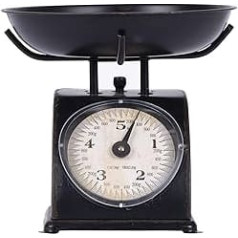Creative Co-Op Vintage Style Decorative Metal Scales - Black
