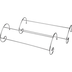 Hampine 2 x Chrome Radiator Towel Rail