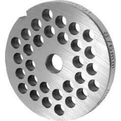 WolfCut INOX Perforated Disc Size 8-6.0 mm Bore for Mincer Jupiter Bosch Alexanderwerk