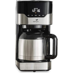 Senya SYBF-CM009 Smart Coffee Machine, 800, Stainless Steel, 1.2 Litres, Stainless Steel