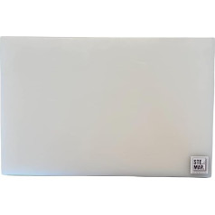 Food Grade Polyethylene Chopping Board Thickness 1cm Choose Your Size and Colour (White, 30 x 40cm)