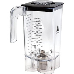 Hamilton Beach Commercial 6126-750 Behälter für Eclipse Blender 1.4 L, Polycarbonat, Transparantfarbe