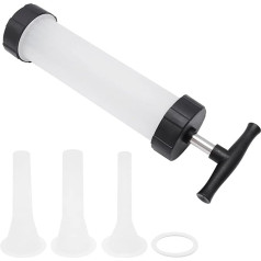 Sausage Filler, Sausage Maker with 3 Options, Food Grade Filling Nozzles, Meat Filling for Household and Family