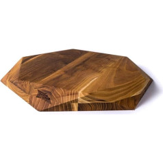 Edge of Belgravia Teak Star Large Chopping Board 35 x 35 x 4 cm