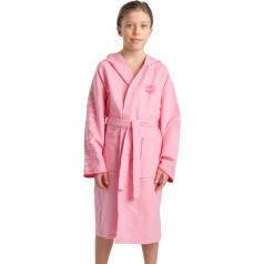 arena Zeal Plus Junior Microfibre Bathrobe for Boys and Girls, Microfibre Bathrobe with Hood and Pockets, Quick-Drying Unisex Bathrobe, Comfortable and Lightweight