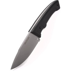 Kizlyar Exclusive Camping Kitchen Knife Mr. Blade - Junak - Bushkraft Knife Made of AUS8 Steel with Kydex Sheath