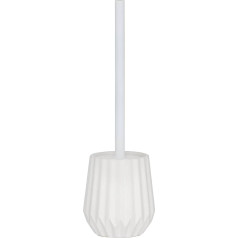 Sealskin Toilet Brush Art Natural Porcelain White