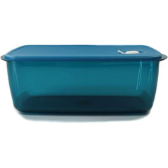 Tupperware Microwave Micro Cook Vent N Serve Microwave Container with Valve 3.5 L Turquoise