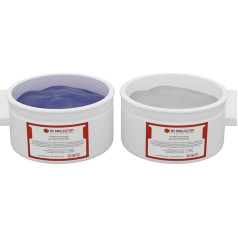 TFC Troll Factory Silicone Rubber Type 4, Kneading Silicone, Hard, 1 kg (2 x 500 g)