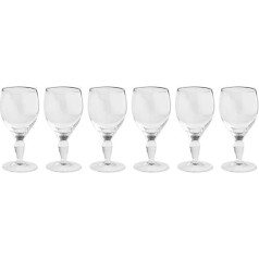 Spring Table Top 3492910006 Irish Coffee Glass Set of 6, Glass, Clear, 3 x 5 x 11 cm