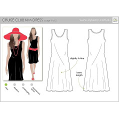 ARC Style Sewing Pattern - Cruise Dress (Sizes 18-30) Click Others