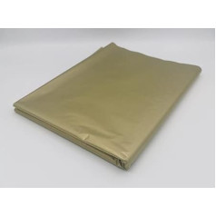 ODL Packaging 100 Gold Tissue Paper Wrapping Paper 50cm x 75cm