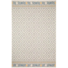 benuta Star Geometric In- & Outdoor Modern Rug Taupe 80x150 cm (2ft7