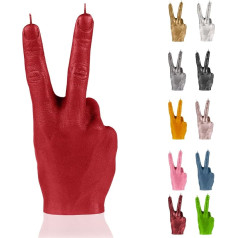 Candellana Hand Peace Candle - Hand Figure - Cool Decoration - Gothic Decoration - Grunge Decorative Candle - Heavy Metal Decoration - Grunge Room Decor - Office Gadgets - Candle Decoration - Funny