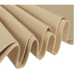 PATIKIL Acrylic Soft Felt Fabric Leaves Fibre Beige 70 x 39 Inches Rectangle 2 mm Thick for DIY