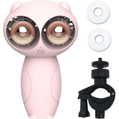 KENSUKA Pram Fan with Aromatherapy BF1, 360° Adjustable and Removable Universal Clip Fan, 6000 mAh USB Rechargeable Battery, 3 Wind Speeds, for Baby Pushchair
