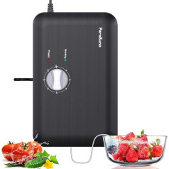 PeroBuno Air Purifier Ozone Generator, Ozone Air Purifier for Bedroom, Kitchen, Bathroom Odour, Ozone Device Sterilises Fruit and Vegetables in Water, Odour Neutraliser with Timer Function