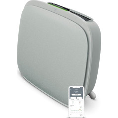 Electrolux Air Purifier Well A5, Design and Quiet, 24 dB, 66 m2 Max, Intelligent and Connected, ECARF Certification 