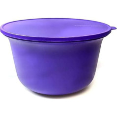 Tupperware Aloha 12.0 L Dark Purple Serving Bowl Salad Bowl