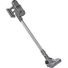 TechniSat VIOLA VC6 Cordless Vacuum Cleaner (Battery, up to 60 min, Suction Power 25000Pa, Brushless Motor, HEPA 13 Filter, for Car, Sofa, Tiles, Real Wood, Vinyl, Carpet, Bagless, 2.2 kg)
