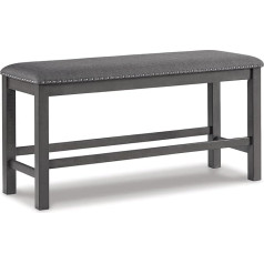 Signature Design By Ashley Myshanna Farmhouse Upholstered Dining Bench 24