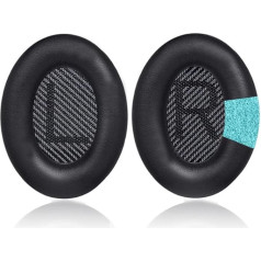 Ruikdly Bose Quietcomfort 35 ii Ear Pads, Bose Headphones Replacement Ear Pads, Original Ear Cushions Compatible with Bose QC35/QC35 ii Headphones (Black)