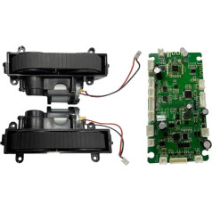 Mamibot W120-T White and Black Drive Wheels and Motherboard Kit