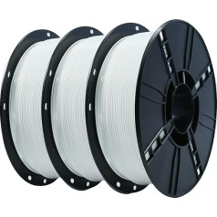 IBOSS PLA Plus (PLA+) Filament 3 White for 3D Printers