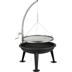 Activa Merlin Swivel Grill, Charcoal Barbecue