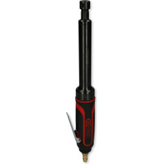KS Tools SlimPOWER 515.5415 Long Shaft Rod Sander Compressed Air Straight Grinder with Speed Regulation I For Carbide Cutters, Mini Cutting Discs & Stone Grinding Bodies I 23,000 rpm