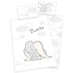 Disney Dumbo Baby Bed Linen 100 x 135 cm 100% Cotton