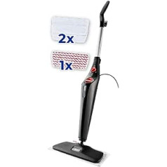 Vileda Steam Plus XXL Steam Cleaner incl. PowerPad, Removes up to 99.9% of Bacteria, all Floors