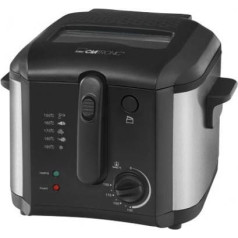 Fritēze fr 3649 (2,5 l; 1600 W; melna krāsa)