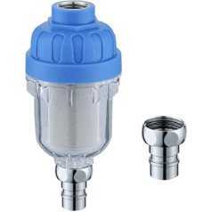 Pre-Filter Sediment Filter - Water Filter for Tap, Sediment in Water Reduce Water Pre-Filter Sediment Filter, Stainless Steel Tap Water Filter for Washing Machines - Water Purifier (1/2 Inch)