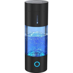 Madeking - Hydrogen Hydrogen Generator Bottle - Using SPE and PEM Technology, Hydrogen Rich Refillable Water Glass Cups, Portable Machine and Manufacturer for Home and Fitness Daily