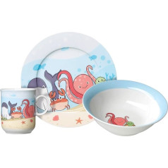 Ritzenhoff & Breker Underwater World Children's Tableware Set, 3 Pieces