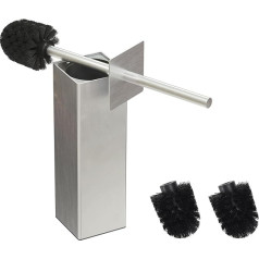 BGL Stainless Steel Material Stand Toilet Brush Holder for Bathroom and Hotel Brush Nickel