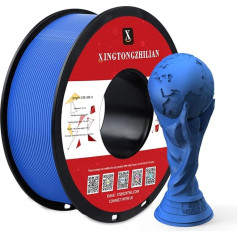 PETG+ Filament 1.75 mm, PETG + 3D Printer Filament, Dimensional Accuracy +/- 0.02 mm, 3D Printing Filament Materials for 3D Printers, 1 kg / 1 Spool Blue