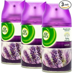 3x Airwick Colors of Nature Lavendel Nachfüller Fresh Matic Max Lufterfrischer- 250ml
