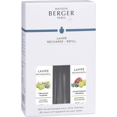 Maison Berger Paris Mr & Mrs Refill Room Fragrance, White, 2 x 250 ml