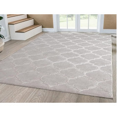 Mia's Anna Rugs, Living Room Rug, Short Pile, 200 x 290 cm, Beige