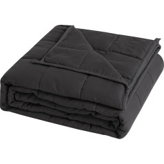 Good Nite Weighted Blanket Adults Children Grey Relaxation Blanket for and Relaxation Weighted Blanket Grey 125 x 180 cm 6 kg