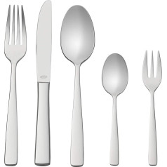RÖSLE Elegance Cutlery 60 Pieces High Quality Cutlery Set for 12 People Made of 18/10 Stainless Steel, Blade Steel, Highly Polished, Dishwasher Safe
