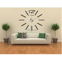 GMMH Modern Wall Clock Design Wall Sticker Decoration Clocks Mirror Gift