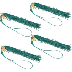ABOOFAN Pack of 4 Graduation Caps, Tassels Decorations for Graduation Dresses, Doctor Hats, Decoration for Graduation Parties, Degree Tassel Accessories for Graduation Hat, 2024, Doctor's Hat, Mini