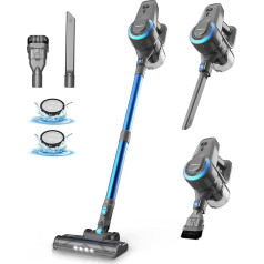 Battery Vacuum Cleaner, 20000 pa Suction Power, Ultralight Vacuum Cleaner, Cordless Vacuum Cleaner, Handheld Vacuum Cleaner, 40 Minutes Runtime, Cordless Vacuum Cleaner Handle Vacuum Cleaner for Pet