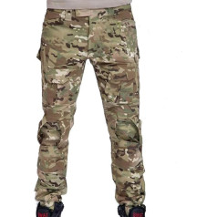 ATAIRSOFT Men's Combat Trousers Army Military Tactical Airsoft Paintball Shooting BDU Trousers with Knee Pads