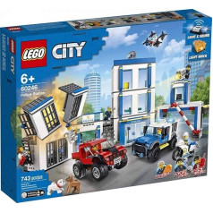 LEGO City Police Station 60246 Police Toy, Fun Building Set for Kids, New 2020 (743 Pieces)