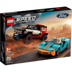 Lego Speed Champions Ford GT Heritage Edition and Bronco R 76905 8 to 12 Years