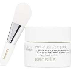 Sensilis - Eternalist A.G.E. Mask, Mousse-like Texture Mask, Prevention of Skin Ageing, Revitalises, Manilkara Extract, Anti-glycation Activity, Biomimetic Peptides, Ocean Respect - 50 ml